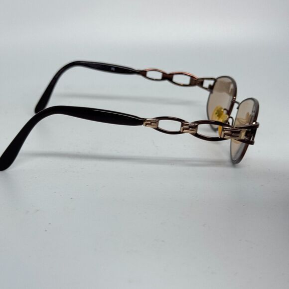 Fendi Oval Eyeglass Frames F943 Bronze/Brown full rim H15477 - Picture 4 of 8
